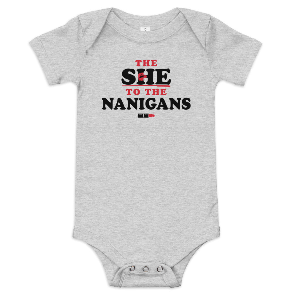 The She To The Nanigans Kid's Onesie