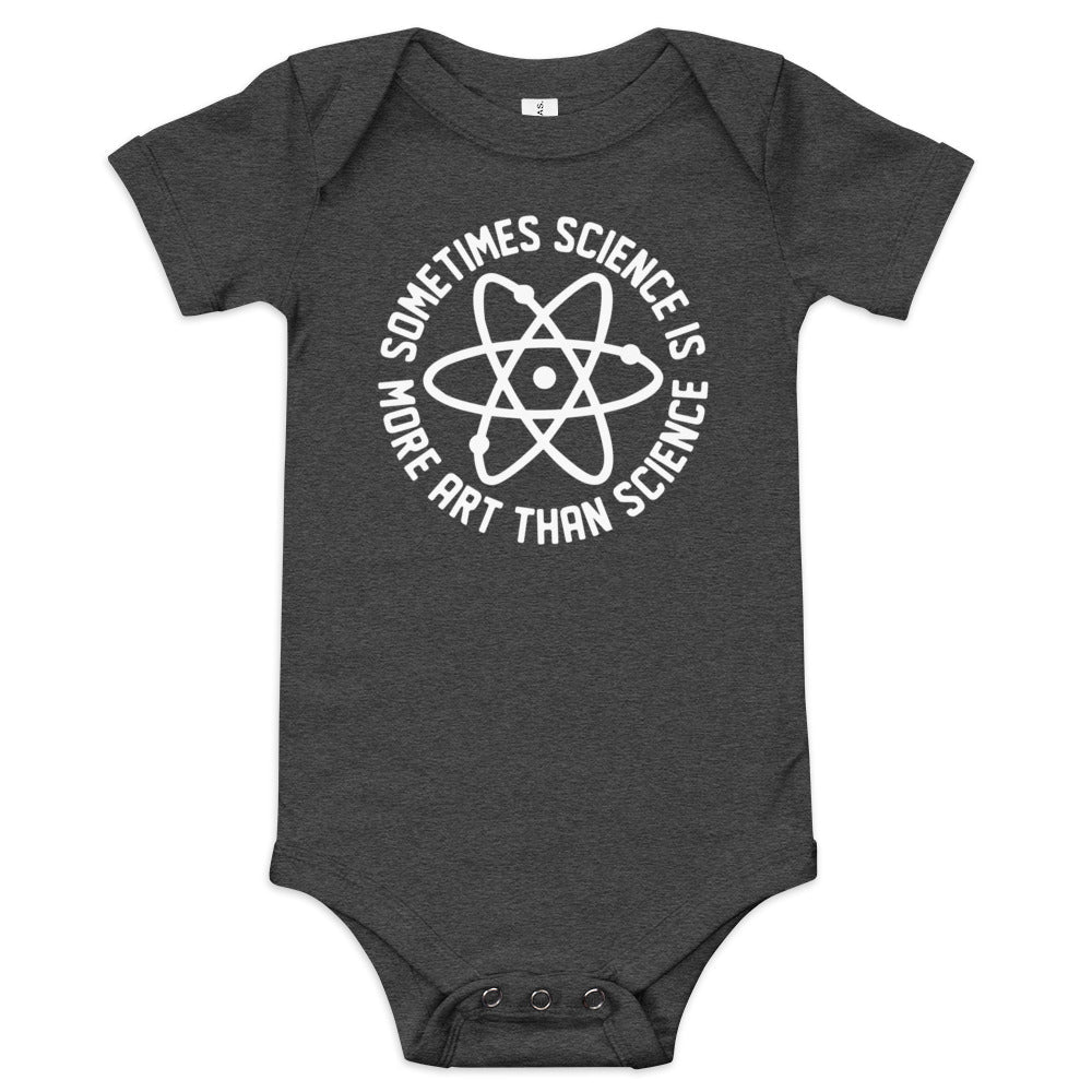 More Art Than Science Kid's Onesie