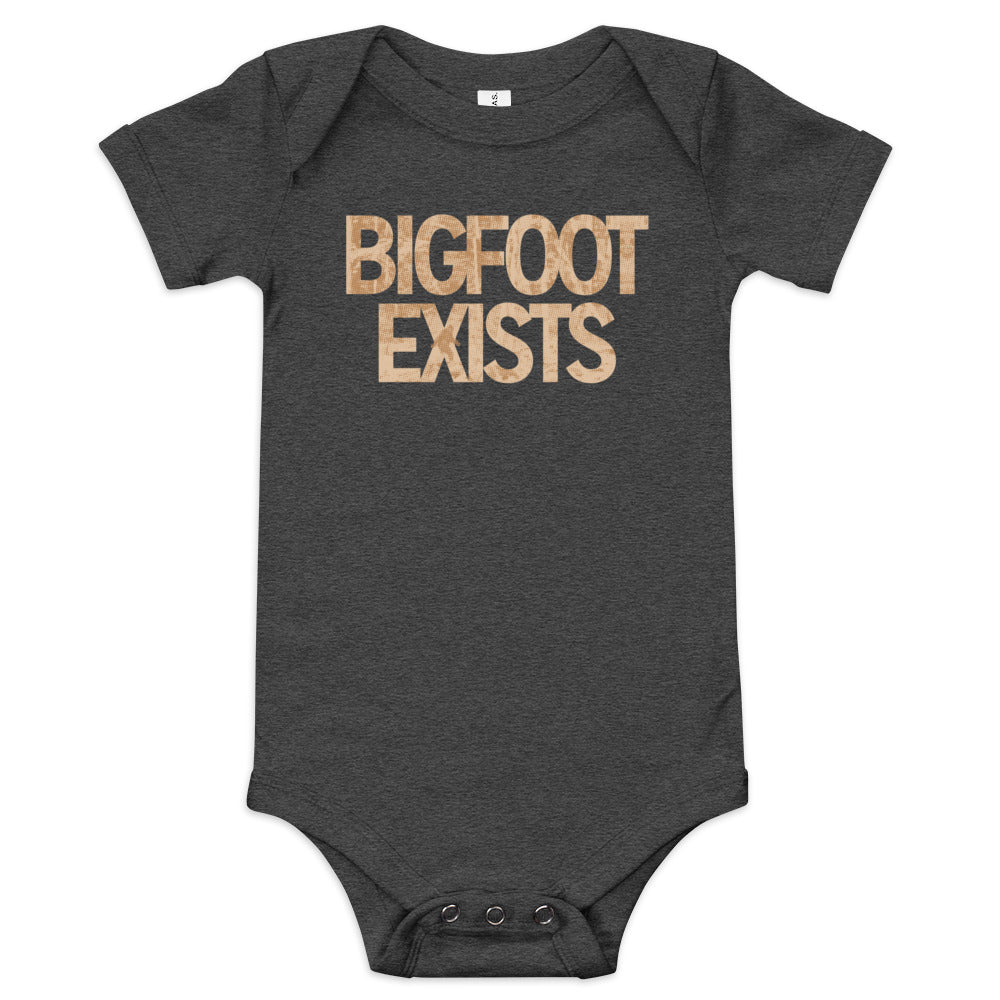 Bigfoot Exists Kid's Onesie