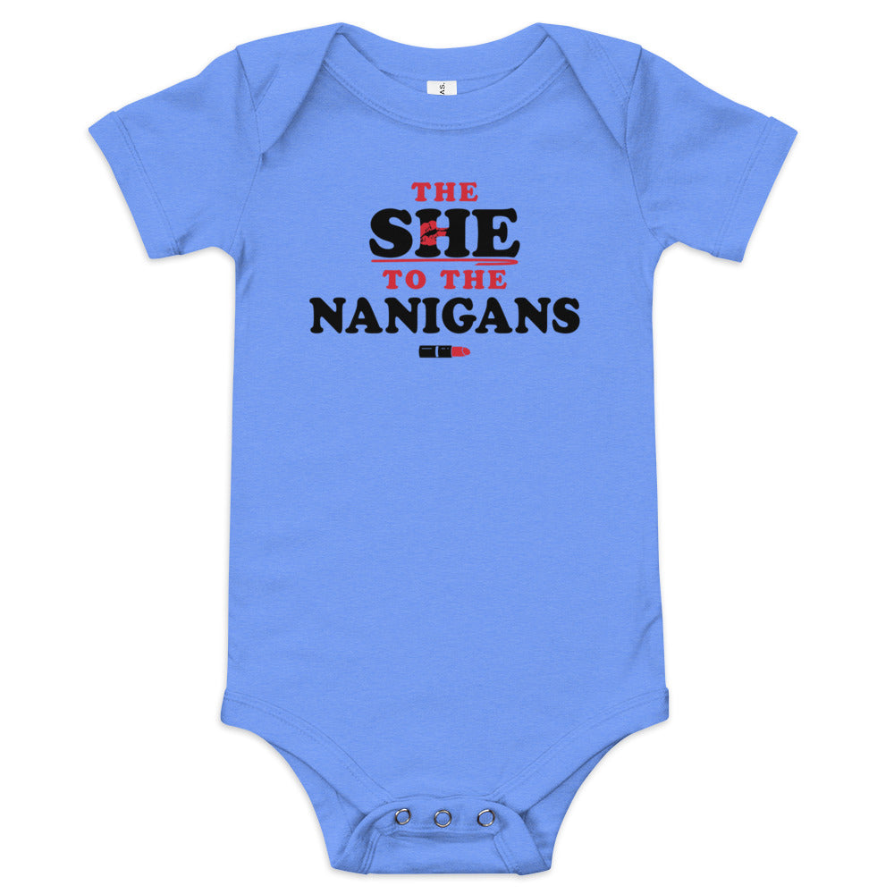 The She To The Nanigans Kid's Onesie