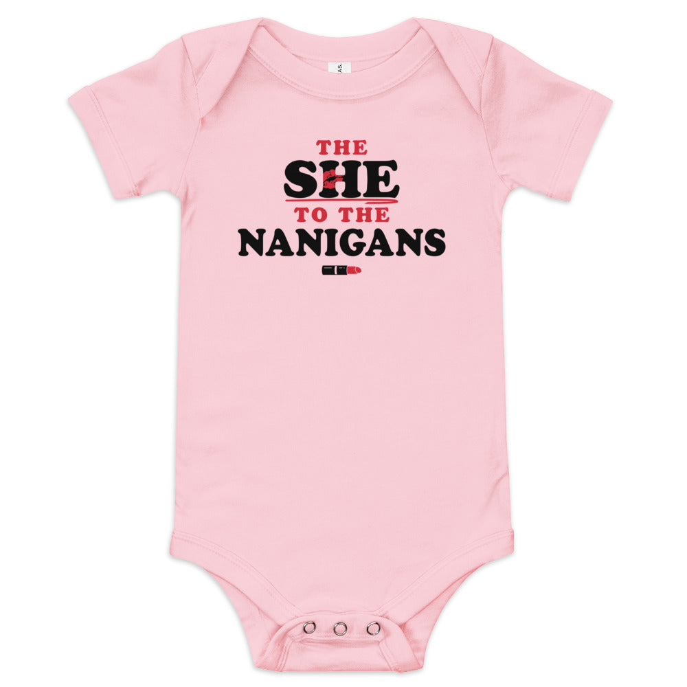 The She To The Nanigans Kid's Onesie