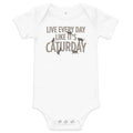 Live Every Day Like It's Caturday Kid's Onesie