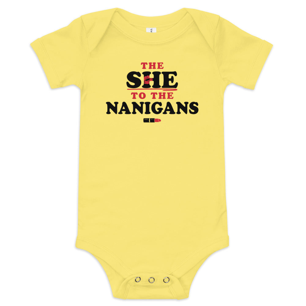 The She To The Nanigans Kid's Onesie