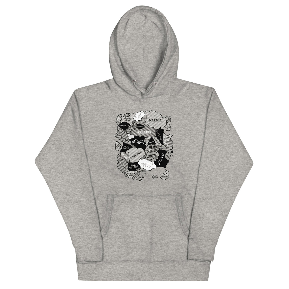 World Map Unisex Hoodie product image 1