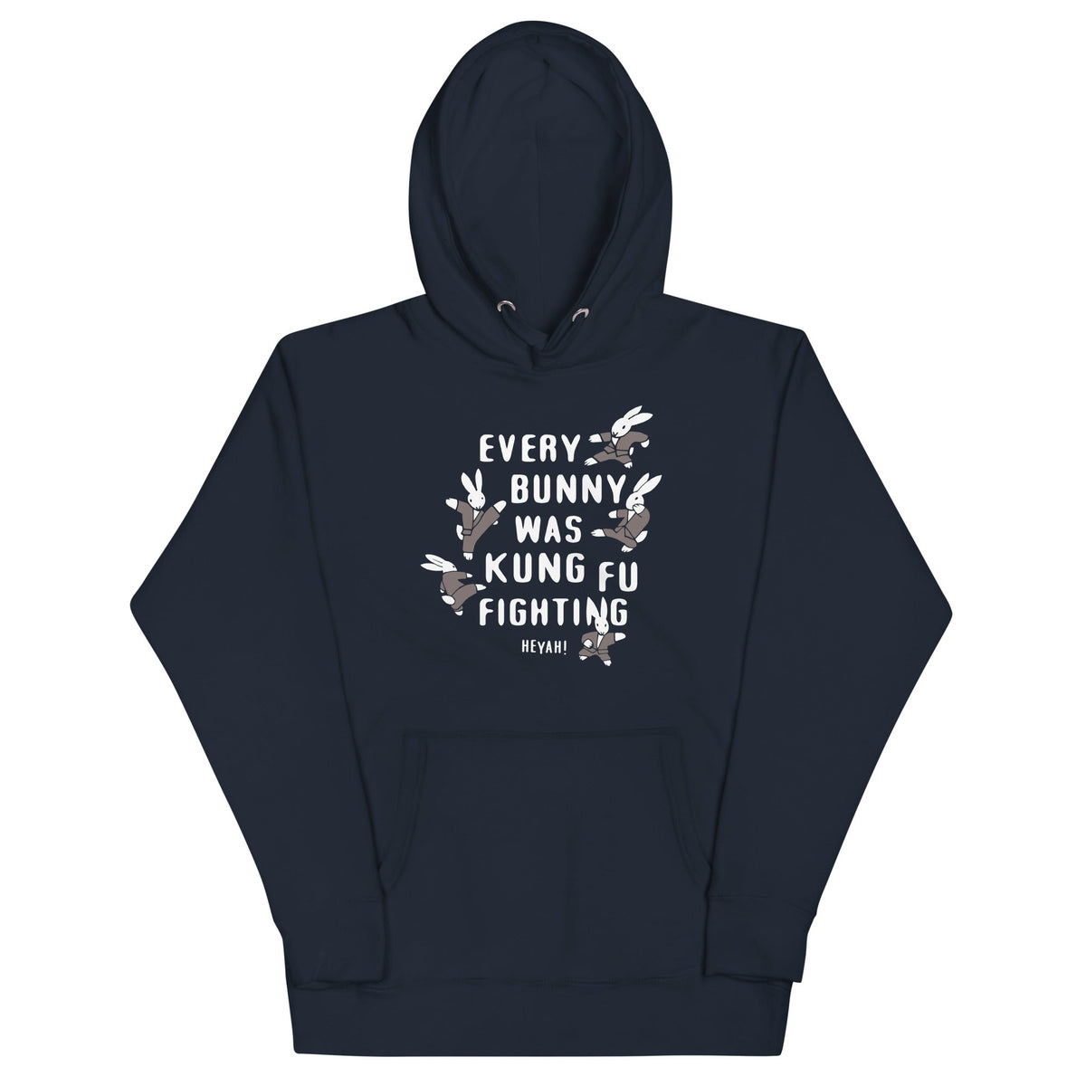 Every Bunny Was Kung Fu Fighting Unisex Hoodie product image 6