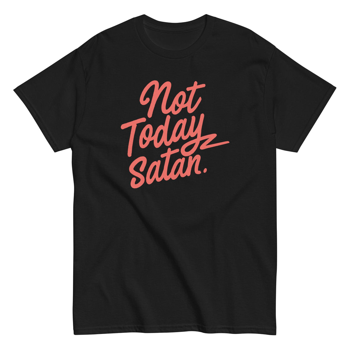 Not Today Satan Men's Classic Tee product image 4