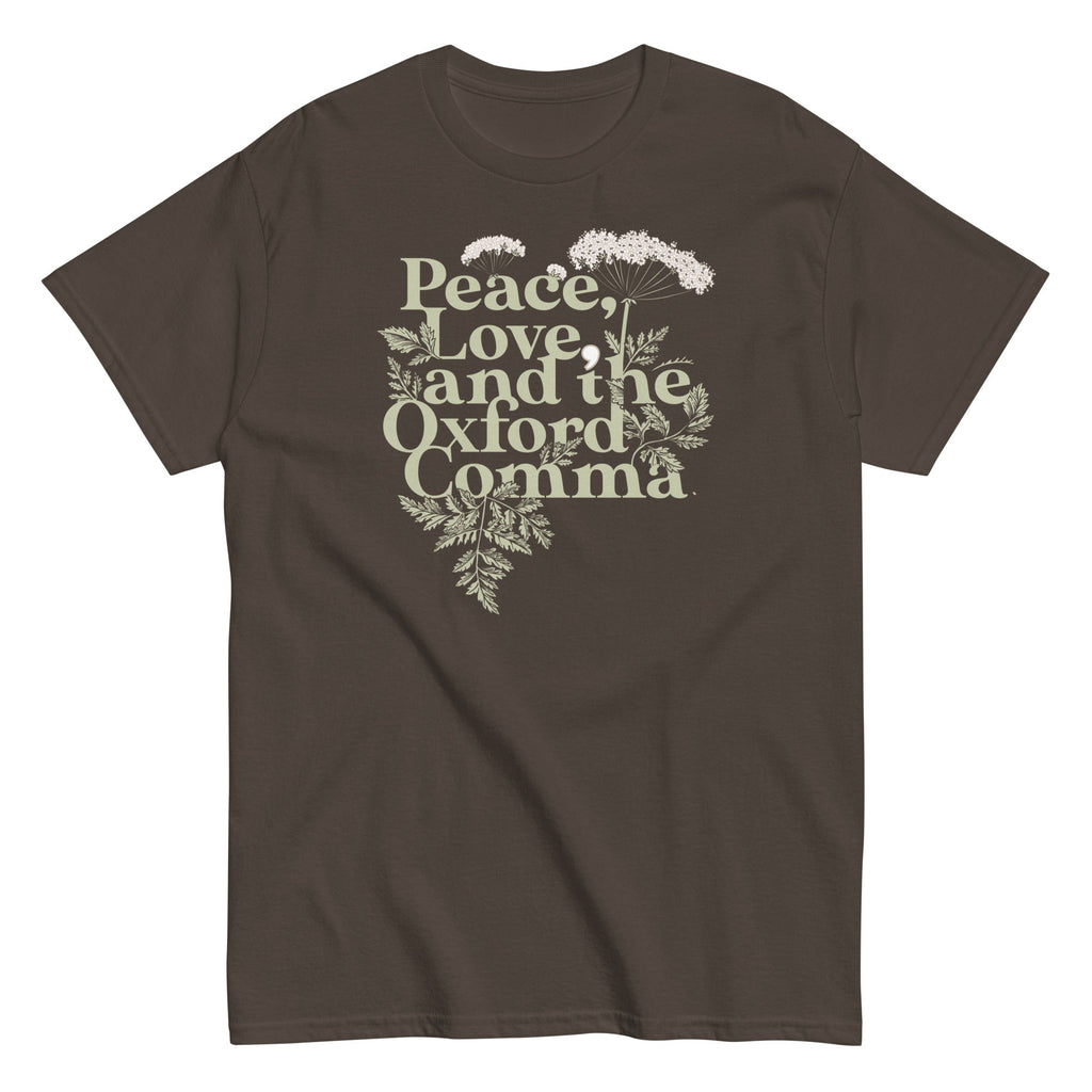 Peace, Love, And The Oxford Comma Men's Classic Tee product image 4