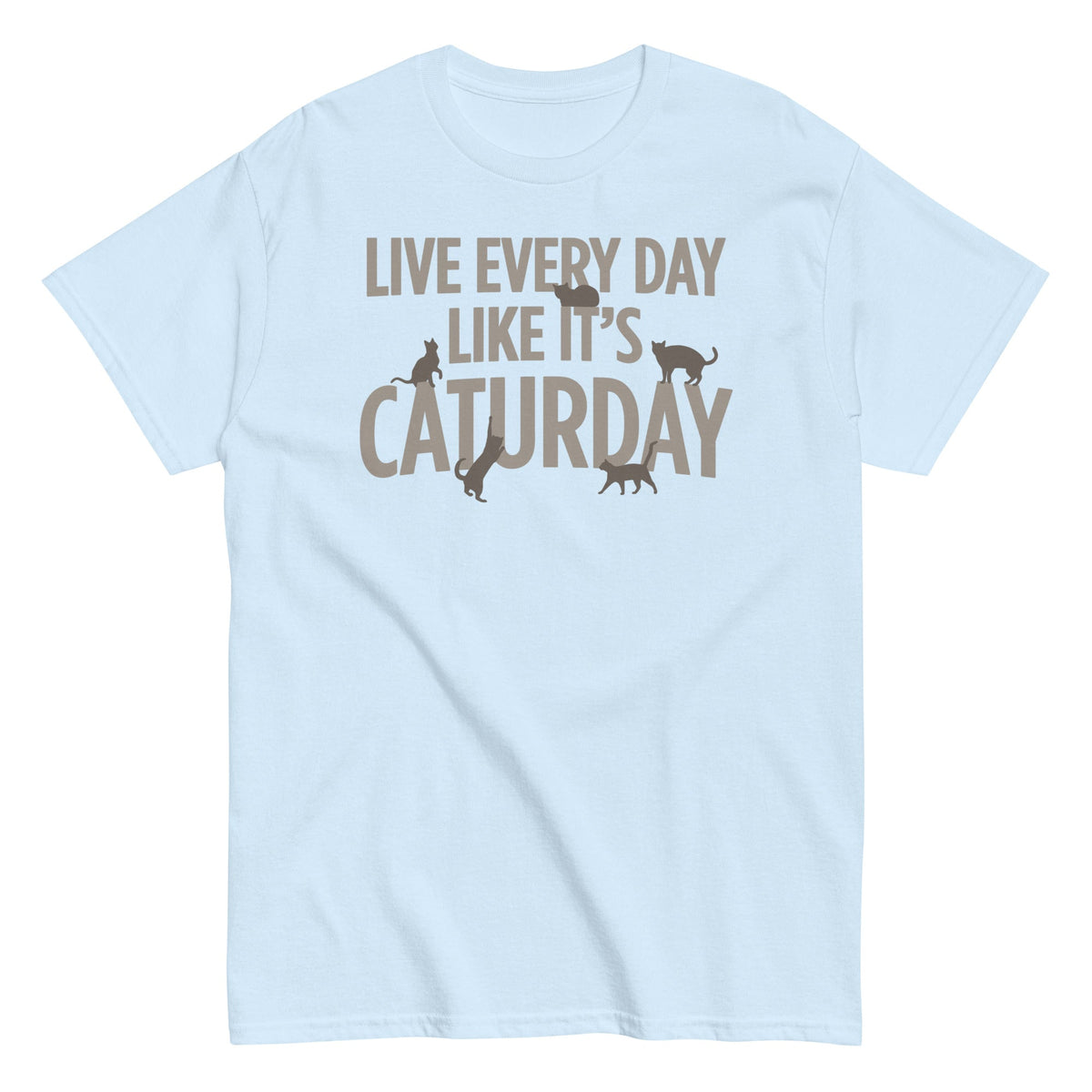 Live Every Day Like It's Caturday Men's Classic Tee product image 3