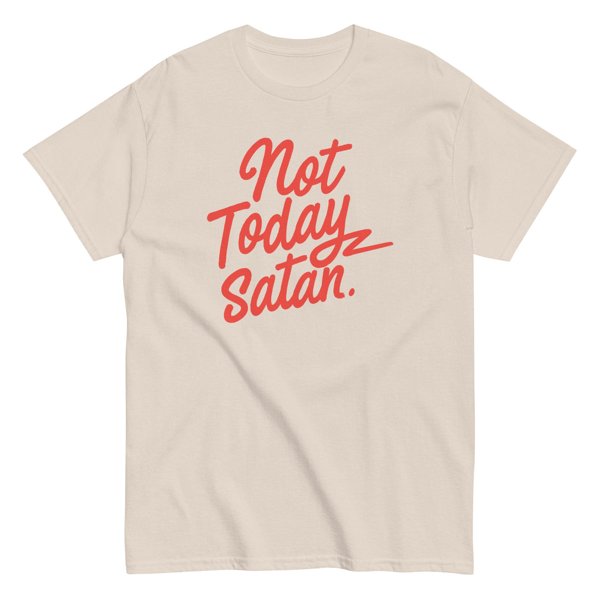 Not Today Satan Men's Classic Tee product image 3