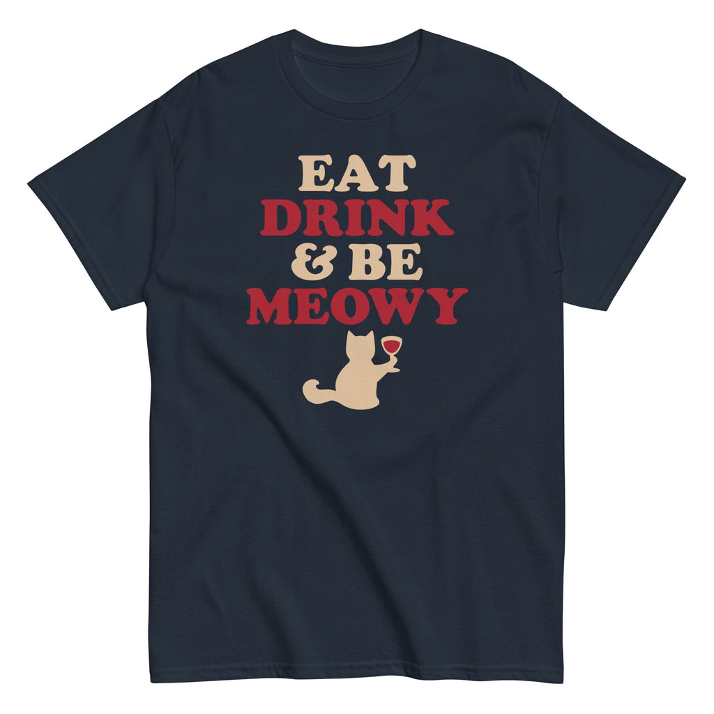 Eat Drink & Be Meowy Men's Classic Tee product image 1