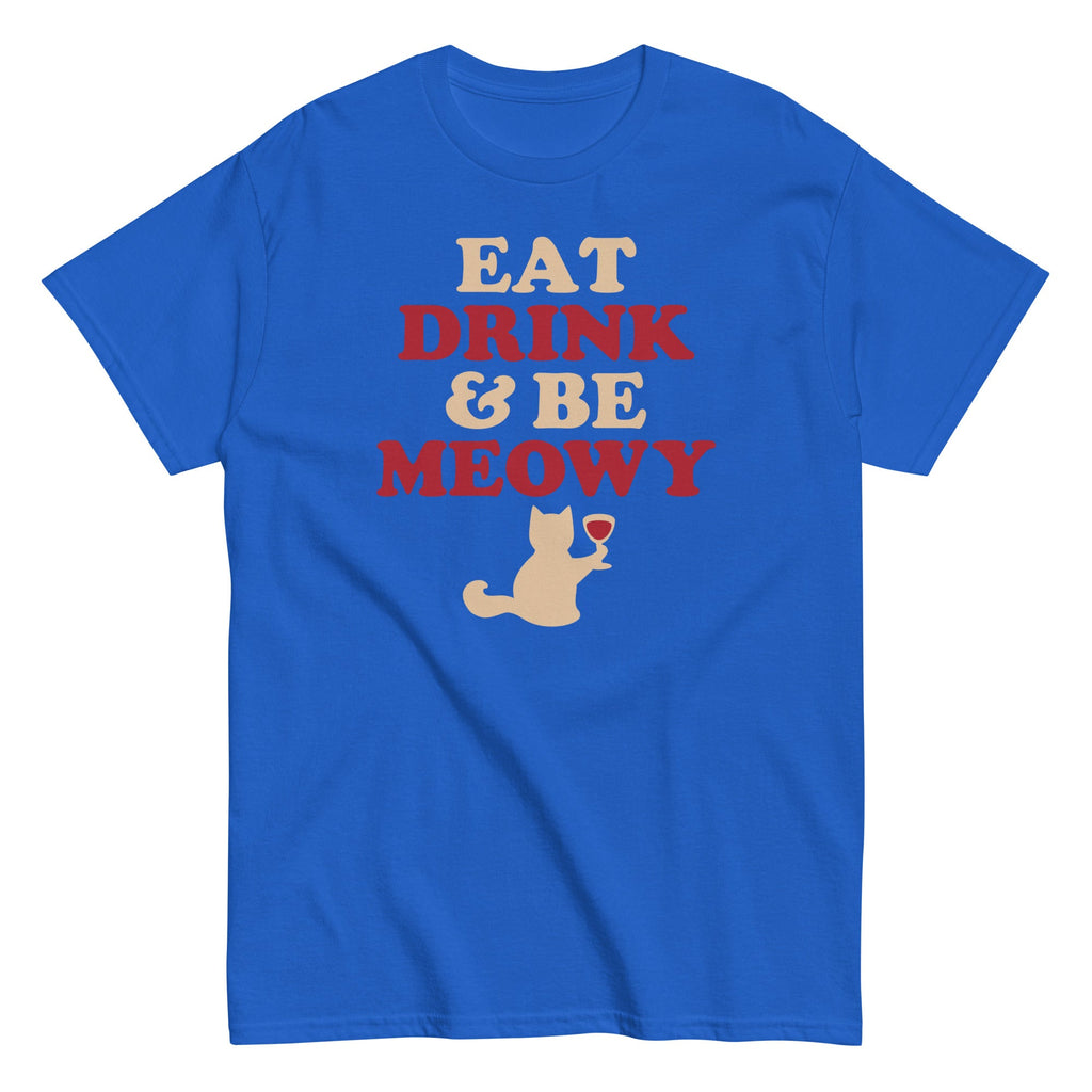Eat Drink & Be Meowy Men's Classic Tee product image 3