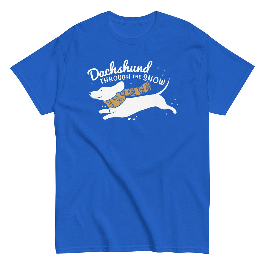 Dachshund Through The Snow Men's Classic Tee product image 4
