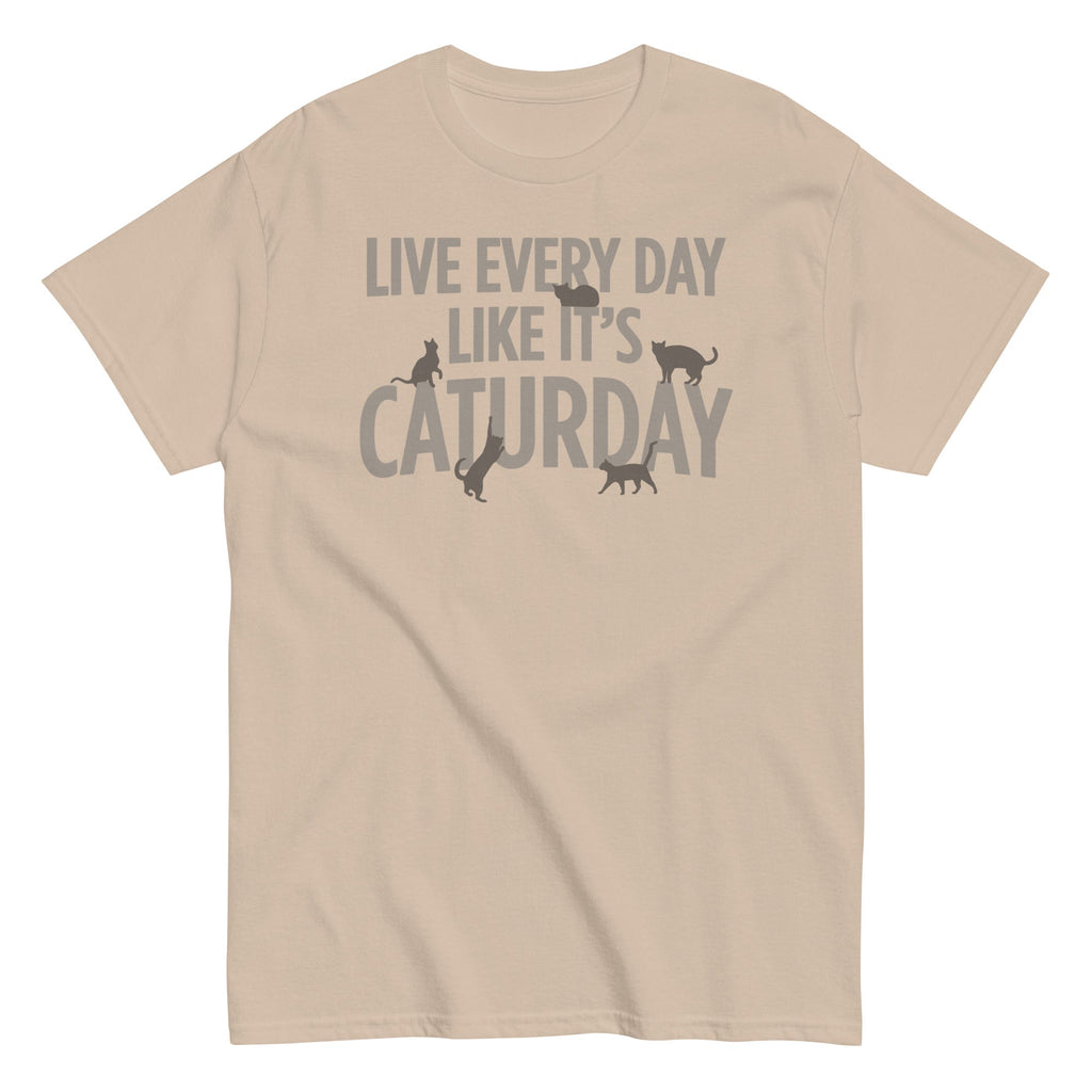 Live Every Day Like It's Caturday Men's Classic Tee product image 2