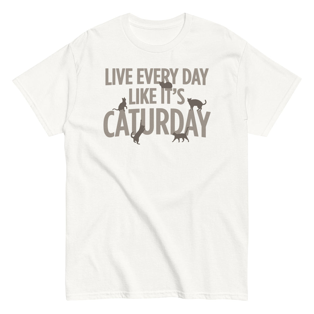 Live Every Day Like It's Caturday Men's Classic Tee product image 1