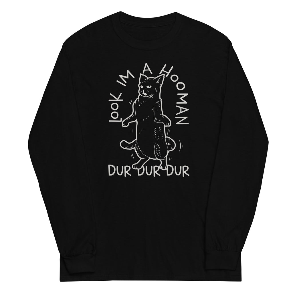 Look I'm A Hooman Unisex Long Sleeve Tee product image 1