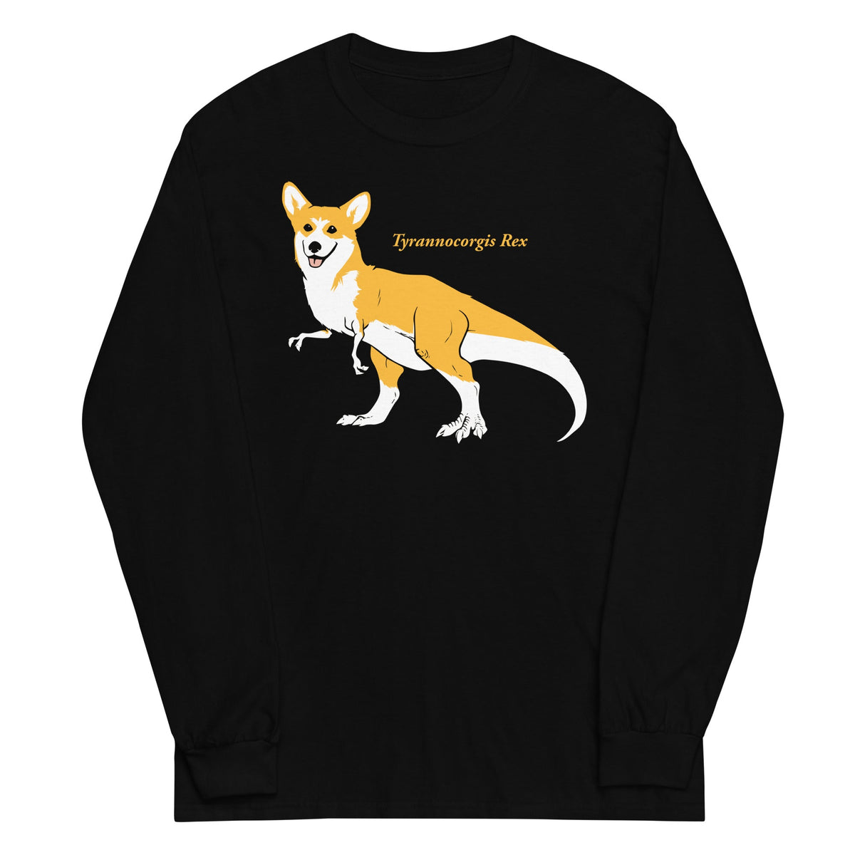 Tyrannocorgis Rex Unisex Long Sleeve Tee product image 2