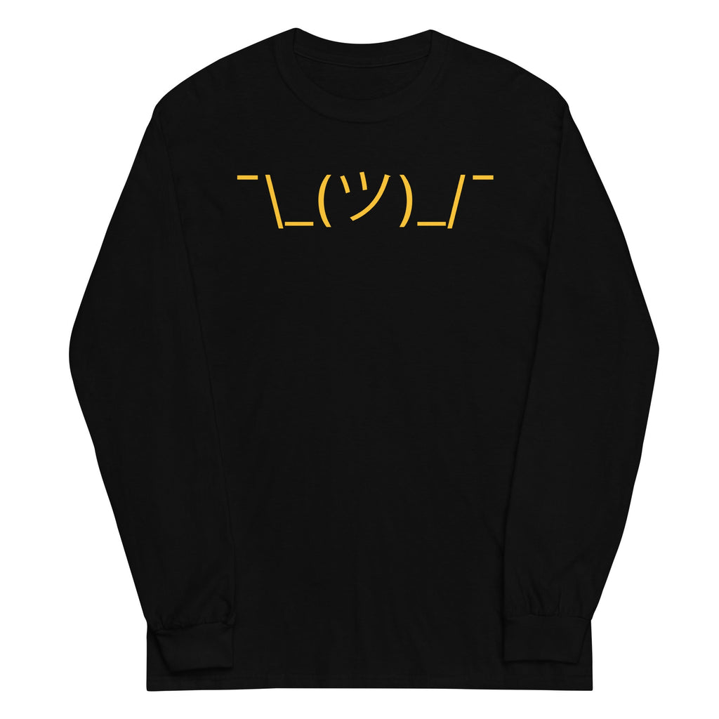 Shrug Emoji Unisex Long Sleeve Tee product image 2