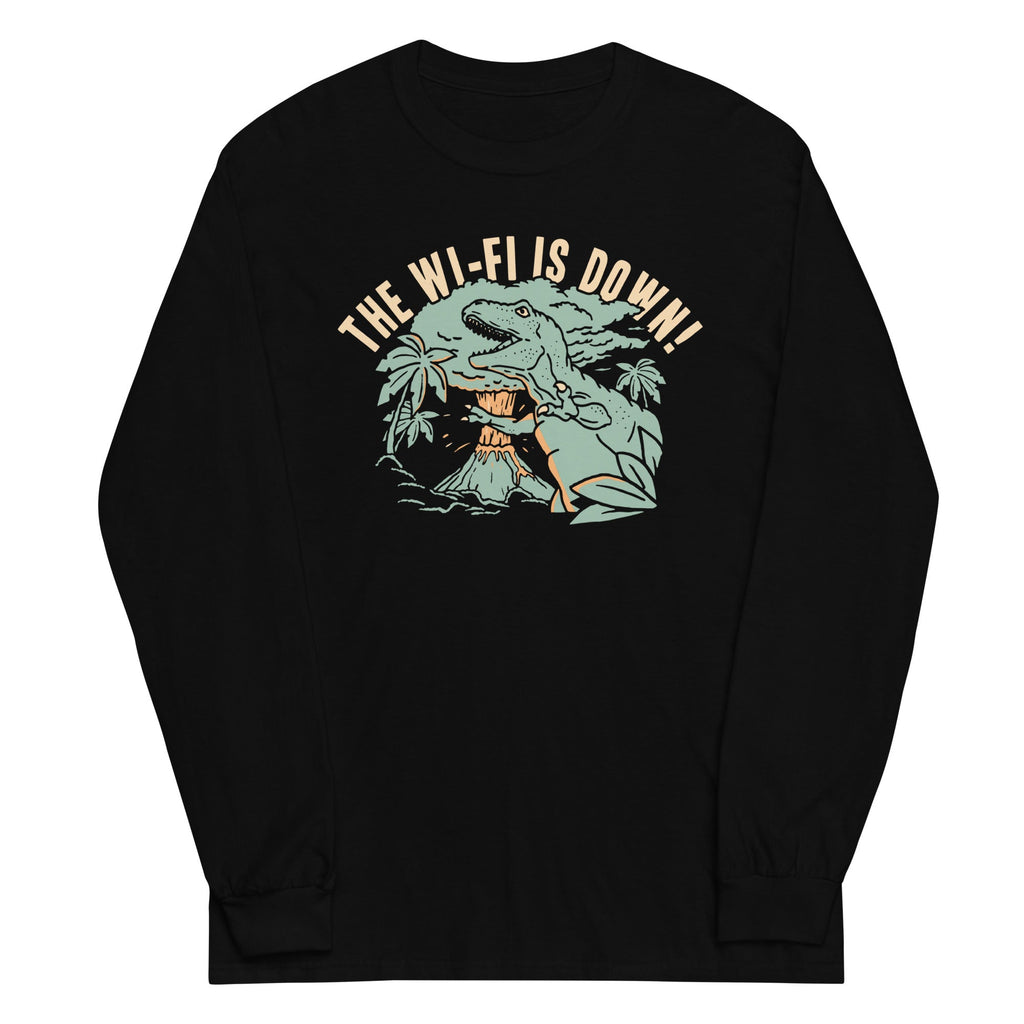The Wi-Fi Is Down! Unisex Long Sleeve Tee product image 2