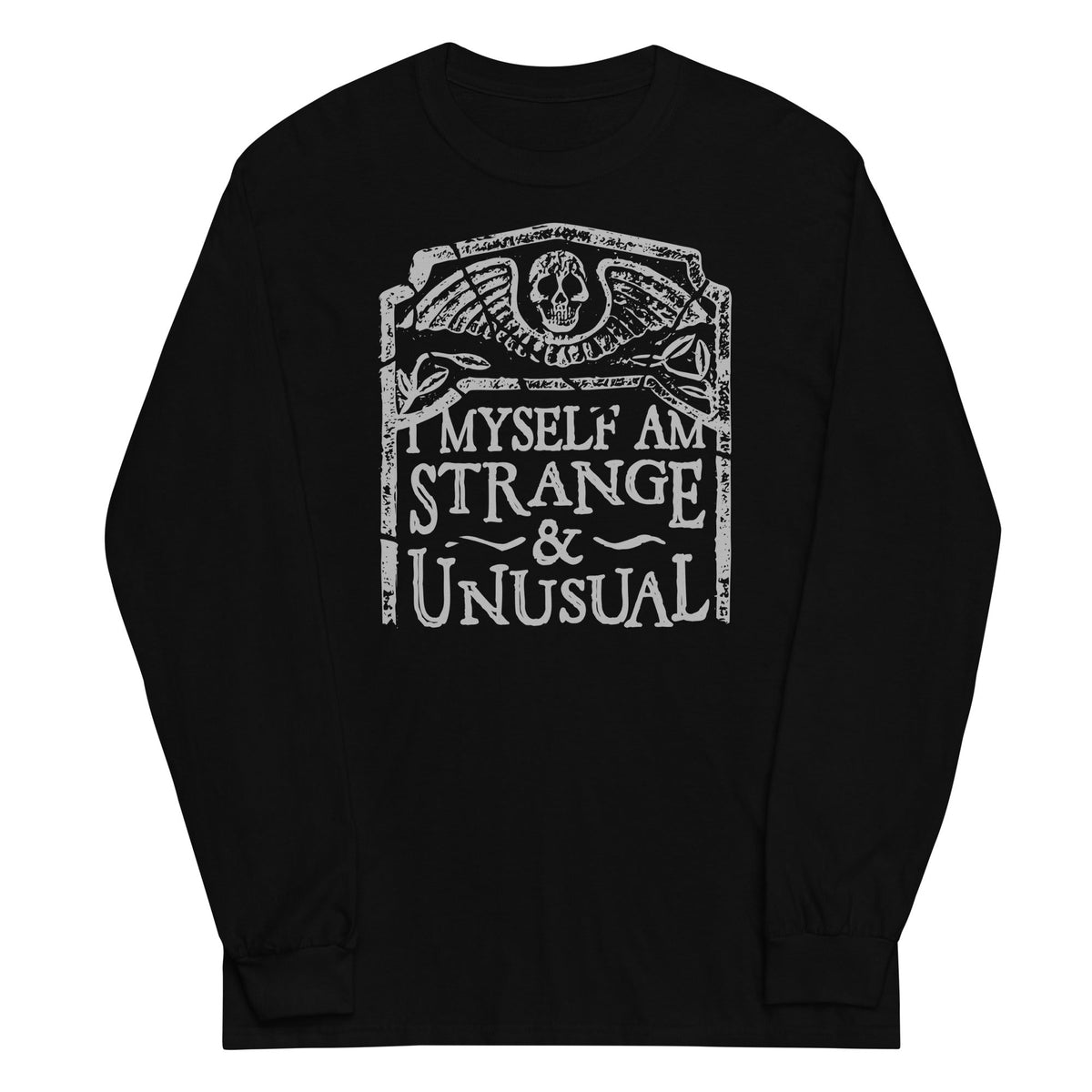 I Myself Am Strange And Unusual Unisex Long Sleeve Tee product image 1