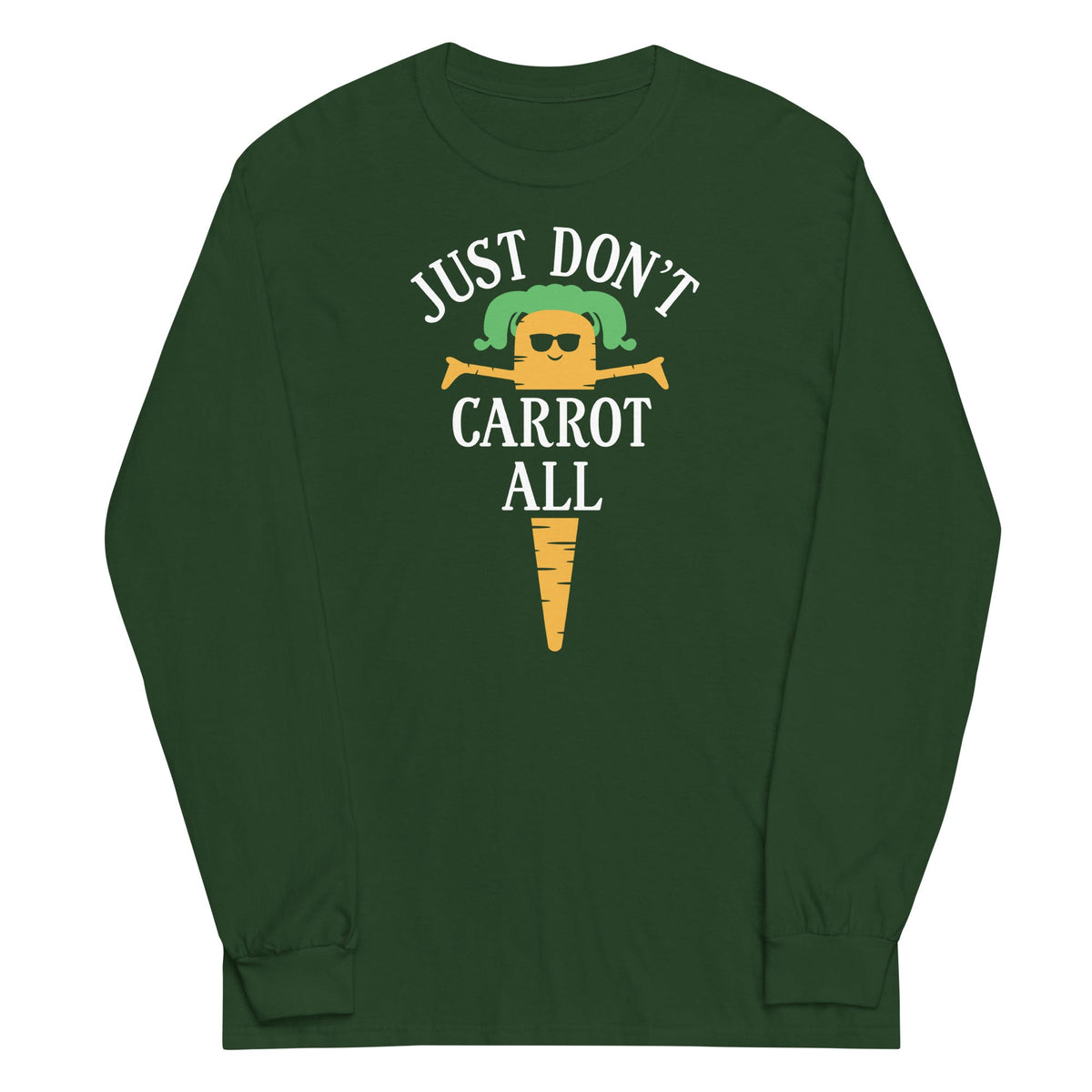 Just Don't Carrot All Unisex Long Sleeve Tee product image 5