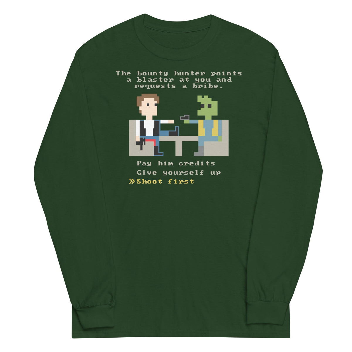 The Bounty Hunter Unisex Long Sleeve Tee product image 4