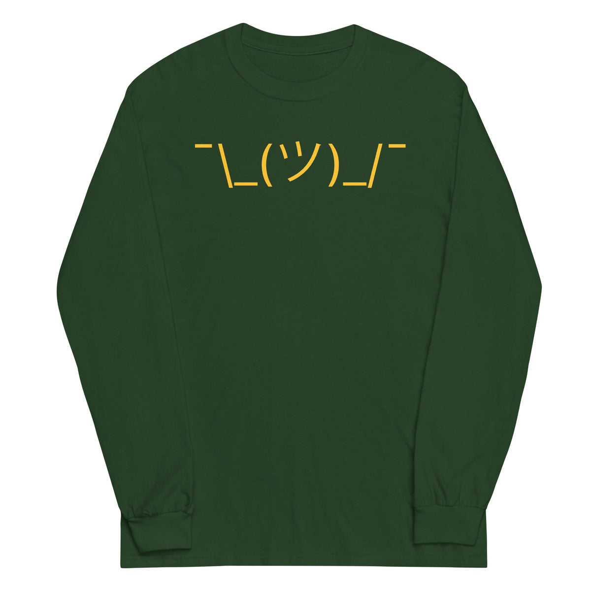 Shrug Emoji Unisex Long Sleeve Tee product image 3