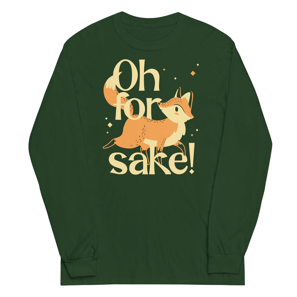 Oh For Fox Sake! Unisex Long Sleeve Tee product image 4