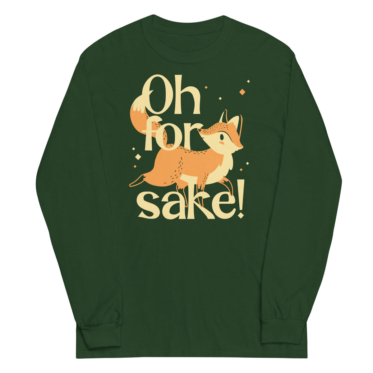 Oh For Fox Sake! Unisex Long Sleeve Tee product image 4