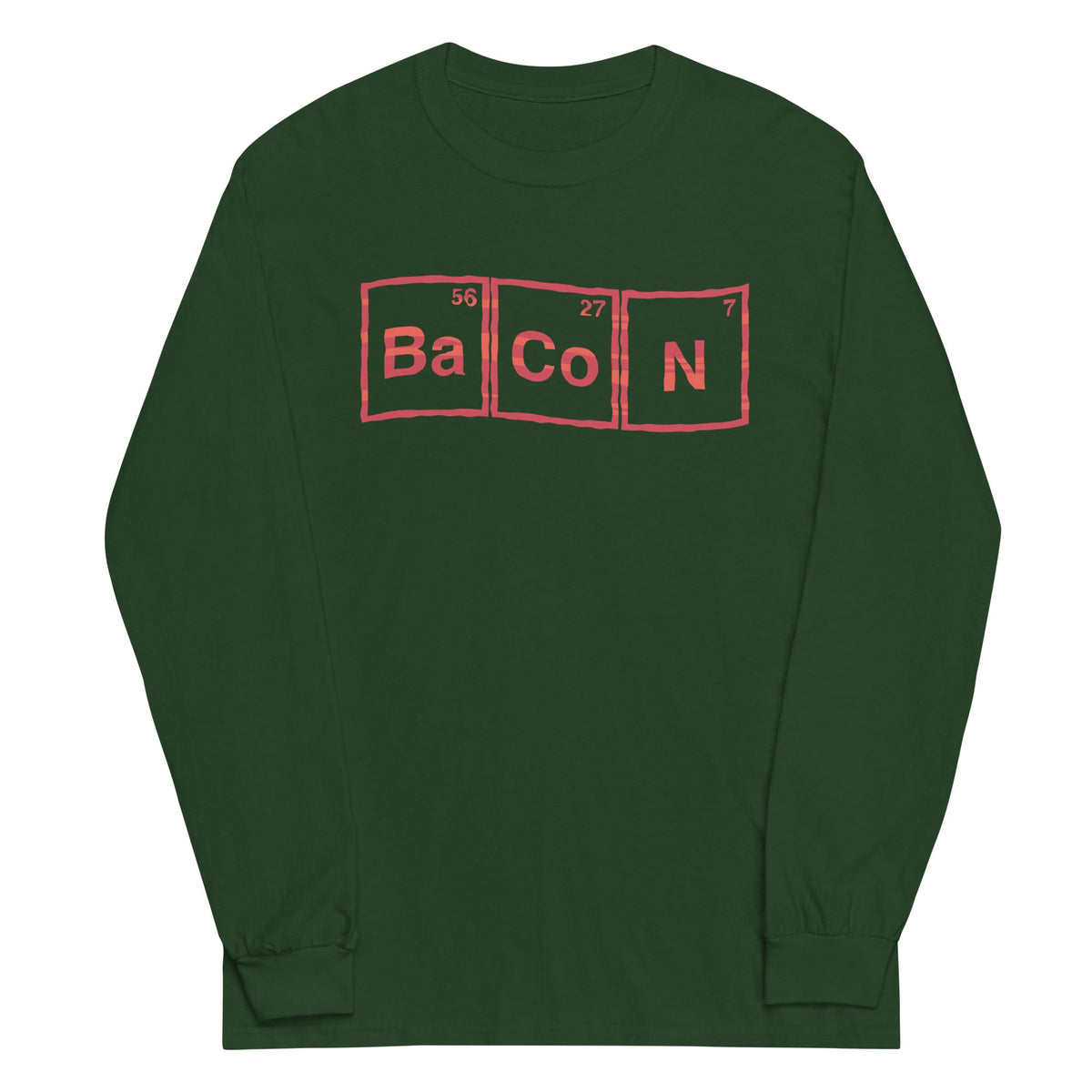 Bacon Compound Unisex Long Sleeve Tee product image 3