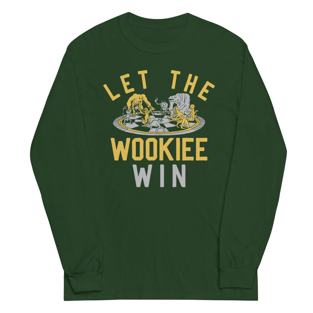 Let The Wookiee Win Unisex Long Sleeve Tee product image 3