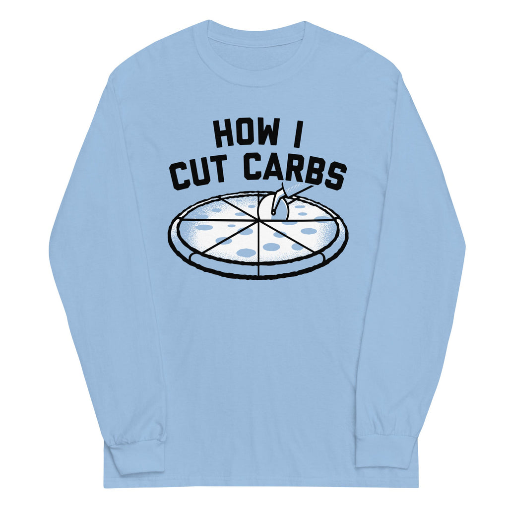 How I Cut Carbs Unisex Long Sleeve Tee product image 2