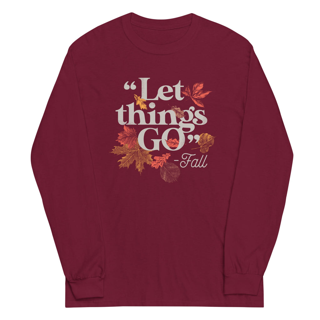 "Let Things Go" -Fall Unisex Long Sleeve Tee product image 1
