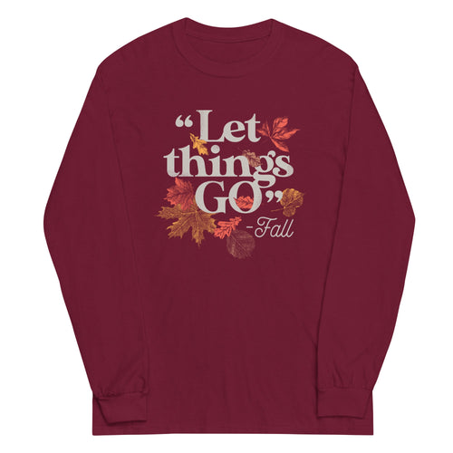 "Let Things Go" -Fall Unisex Long Sleeve Tee product image 1