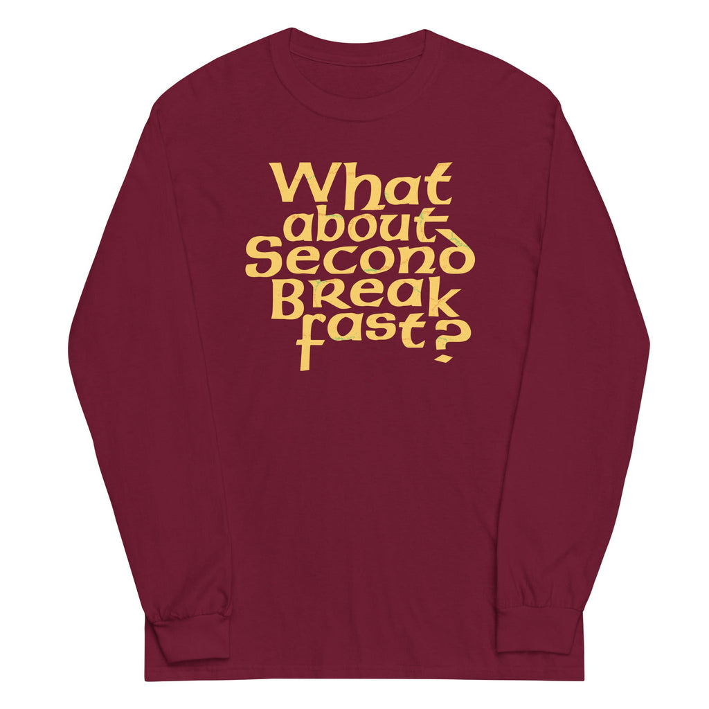 What About Second Breakfast? Unisex Long Sleeve Tee product image 2
