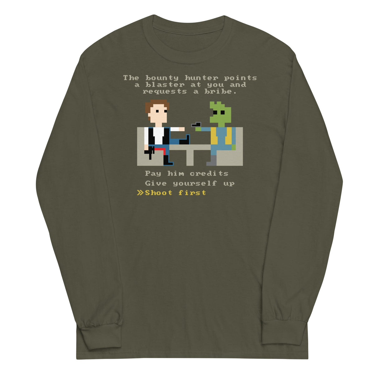 The Bounty Hunter Unisex Long Sleeve Tee product image 1