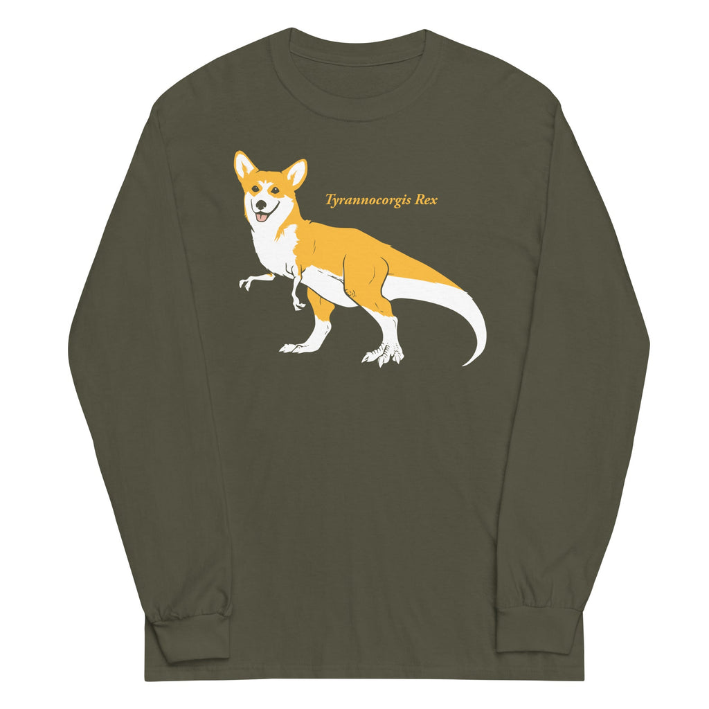 Tyrannocorgis Rex Unisex Long Sleeve Tee product image 5