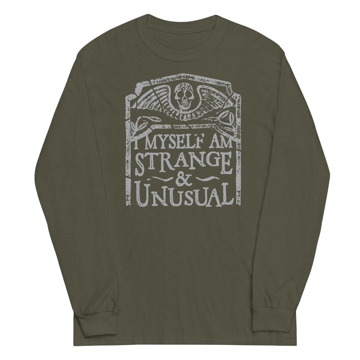 I Myself Am Strange And Unusual Unisex Long Sleeve Tee product image 4