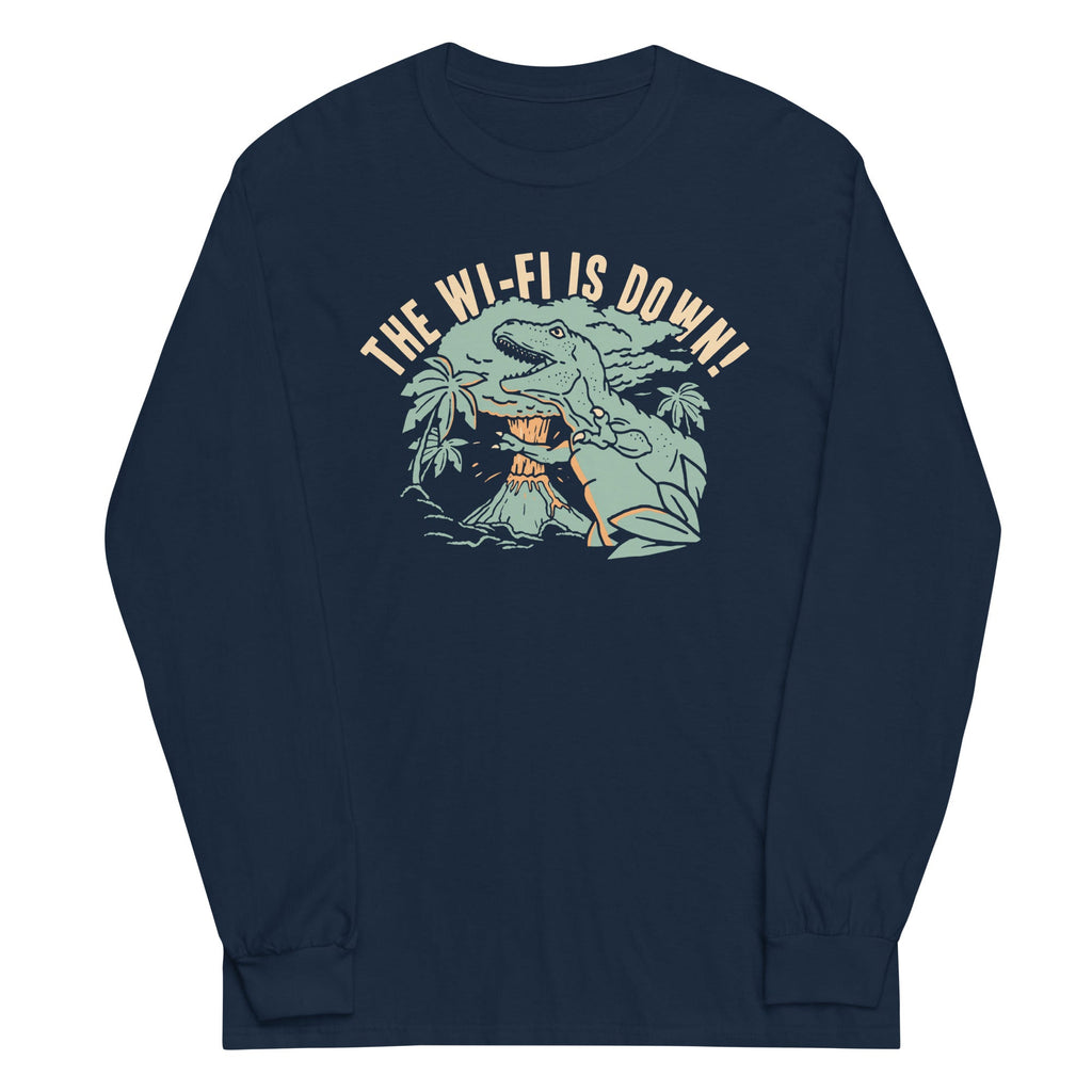 The Wi-Fi Is Down! Unisex Long Sleeve Tee product image 3
