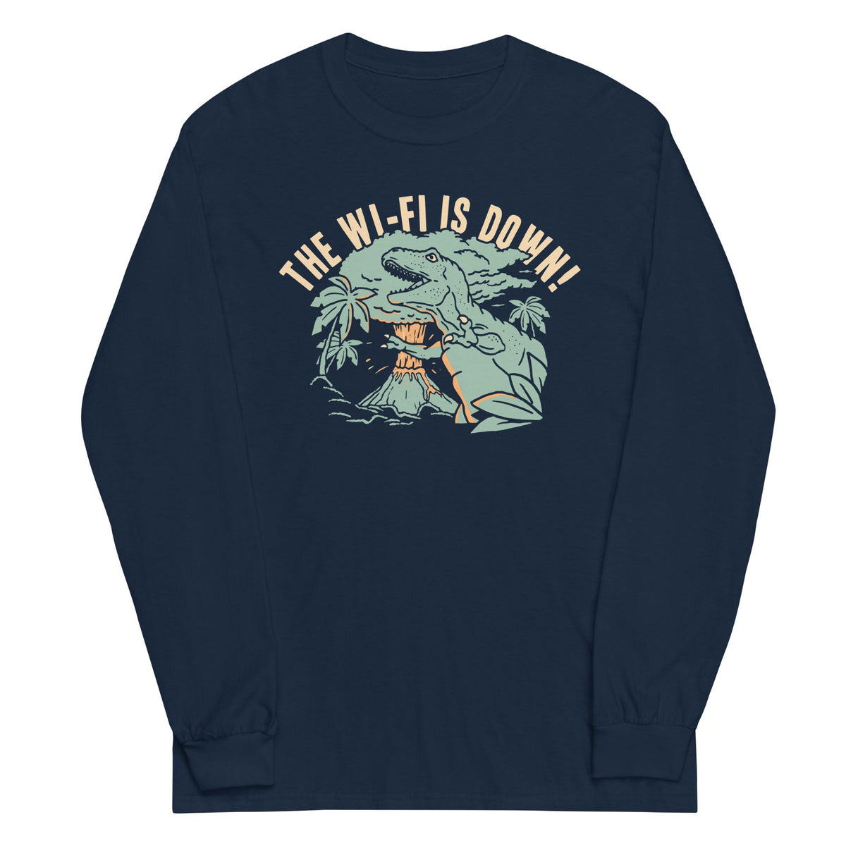 The Wi-Fi Is Down! Unisex Long Sleeve Tee product image 3