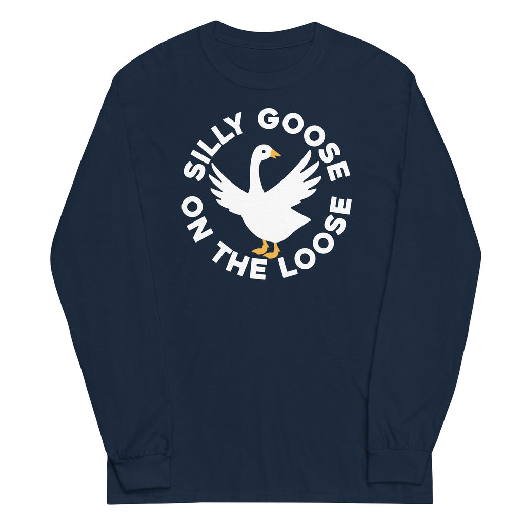 Silly Goose On The Loose Unisex Long Sleeve Tee product image 3
