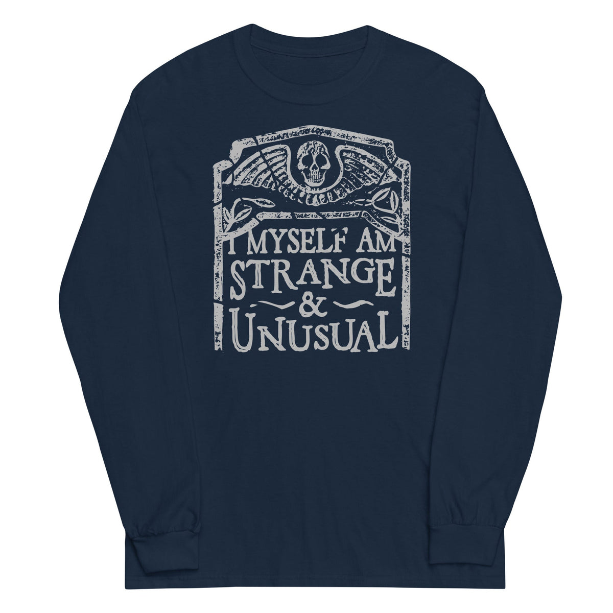 I Myself Am Strange And Unusual Unisex Long Sleeve Tee product image 2
