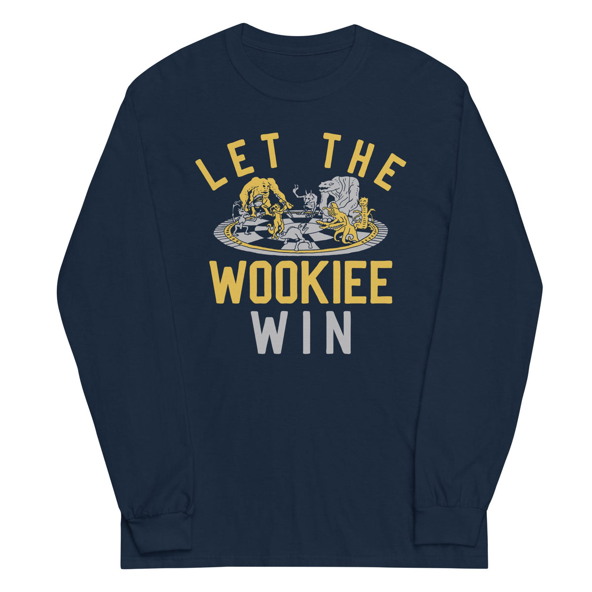 Let The Wookiee Win Unisex Long Sleeve Tee product image 2