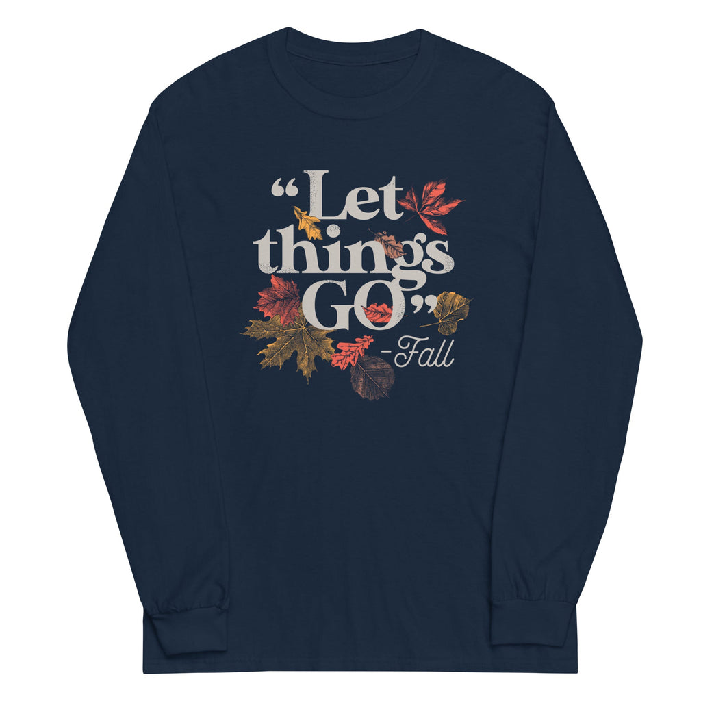 "Let Things Go" -Fall Unisex Long Sleeve Tee product image 2