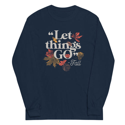 "Let Things Go" -Fall Unisex Long Sleeve Tee product image 2