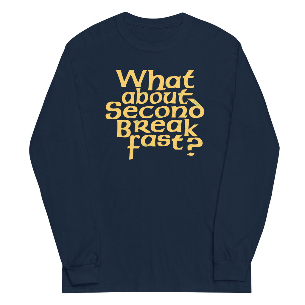 What About Second Breakfast? Unisex Long Sleeve Tee product image 3