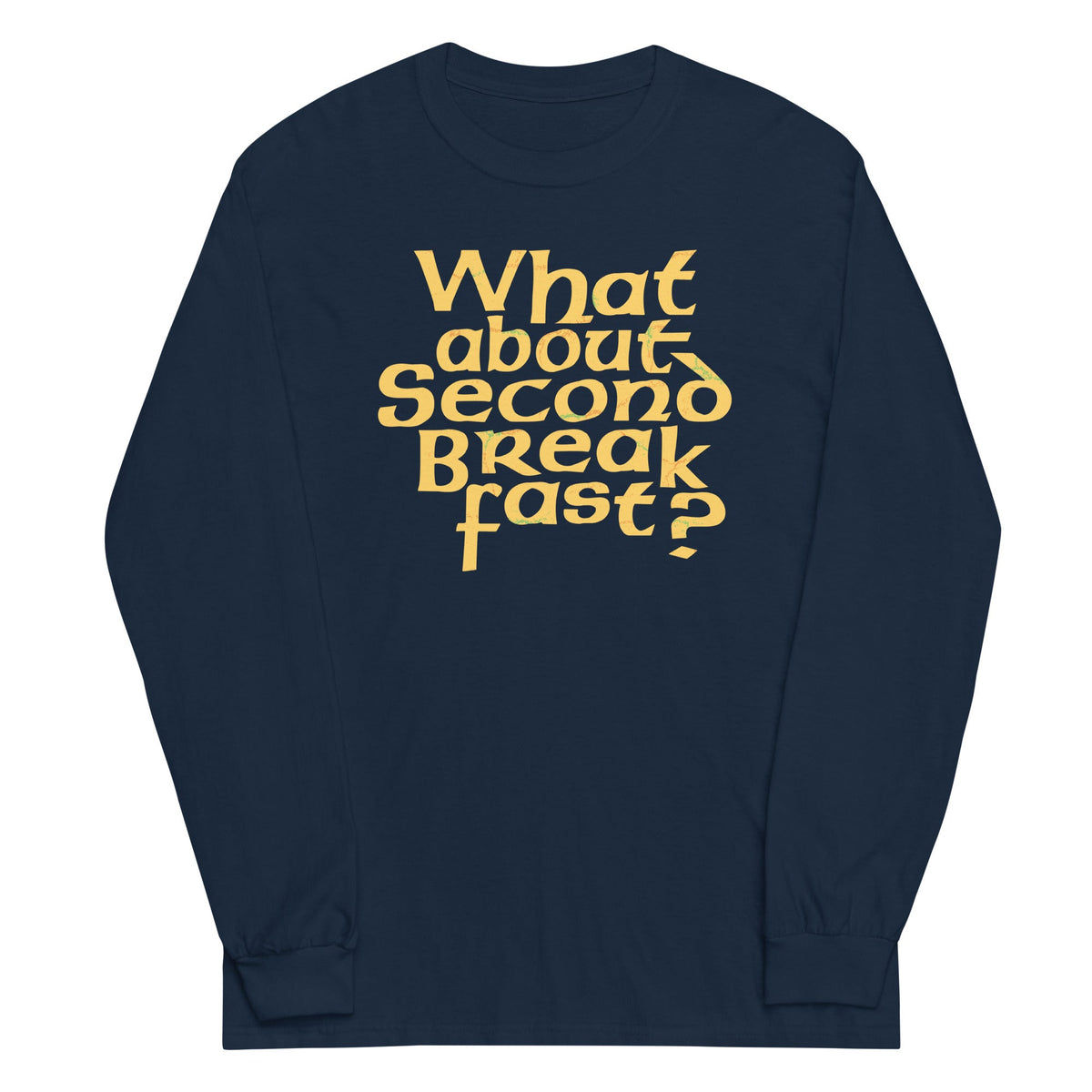 What About Second Breakfast? Unisex Long Sleeve Tee product image 3