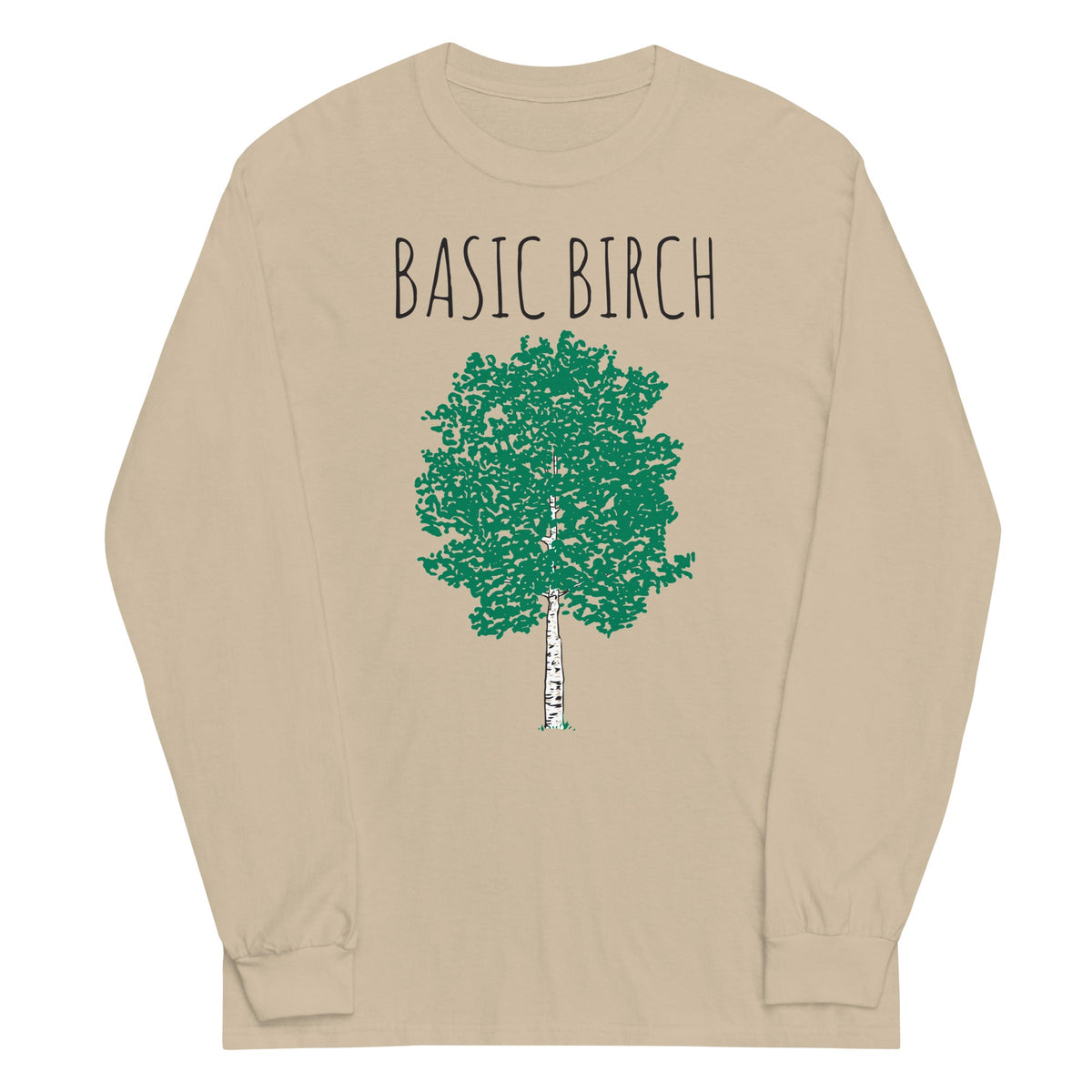 Basic Birch Unisex Long Sleeve Tee product image 3