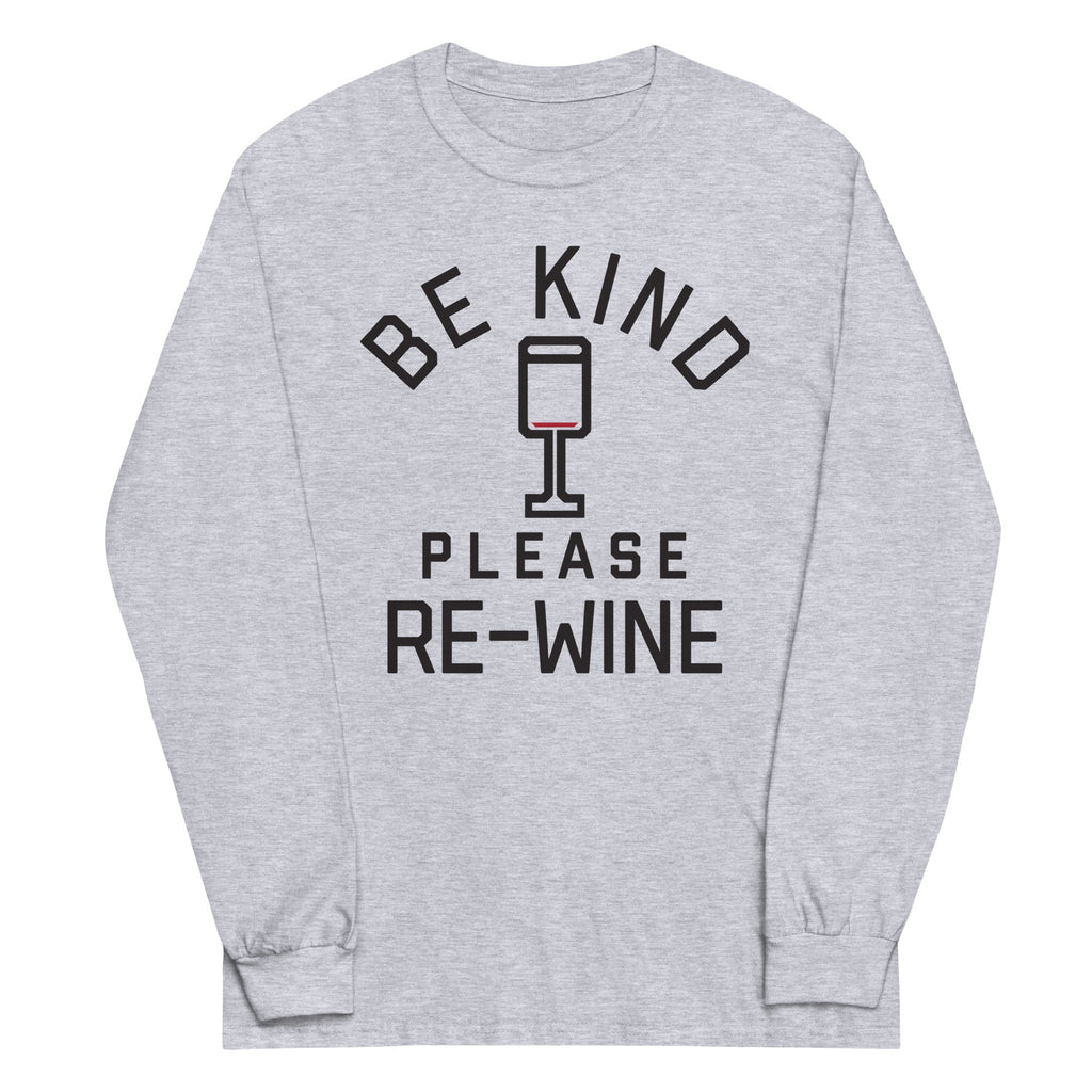 Be Kind, Please Re-Wine Unisex Long Sleeve Tee product image 1