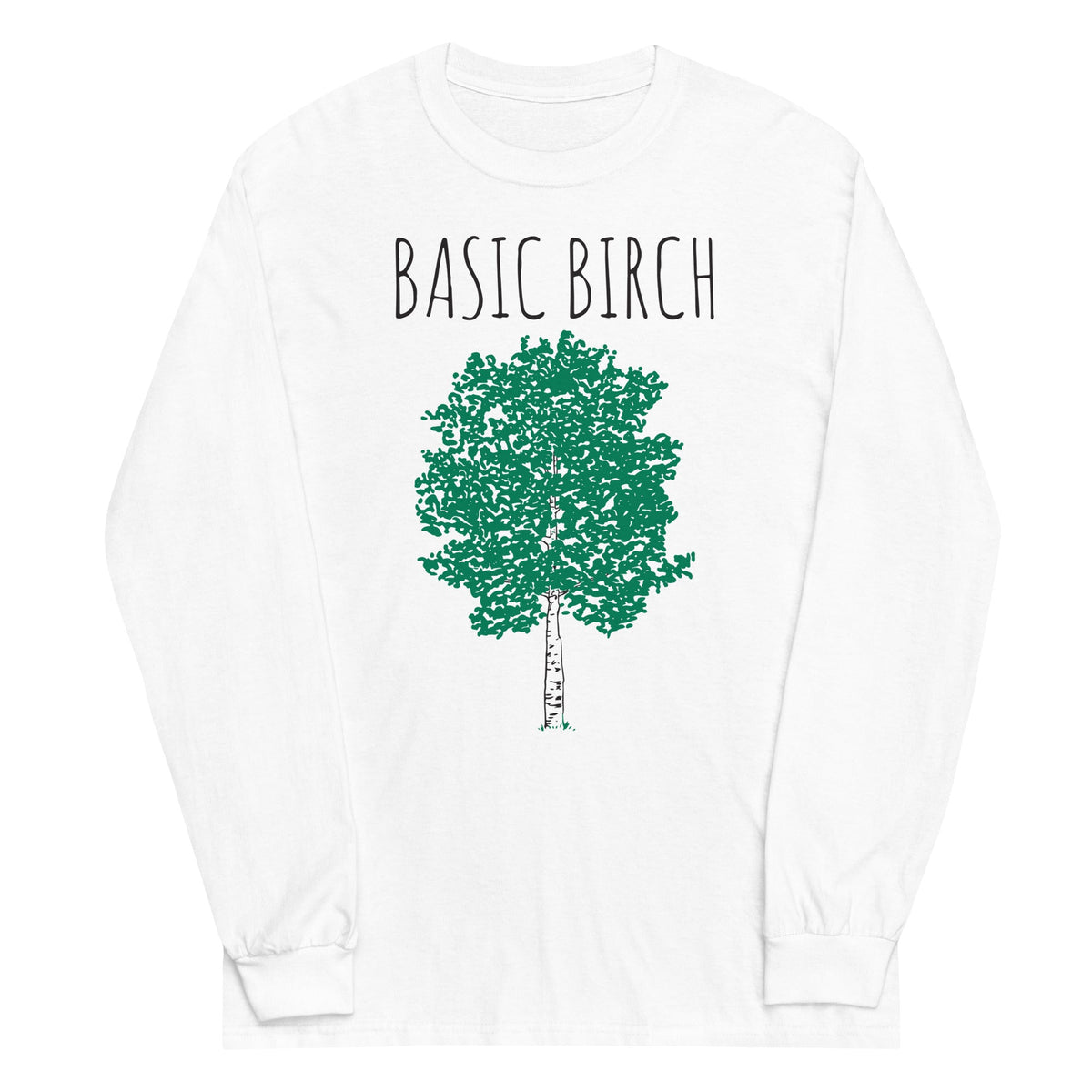 Basic Birch Unisex Long Sleeve Tee product image 4