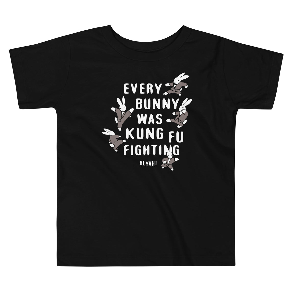 Every Bunny Was Kung Fu Fighting Kid's Toddler Tee product image 2